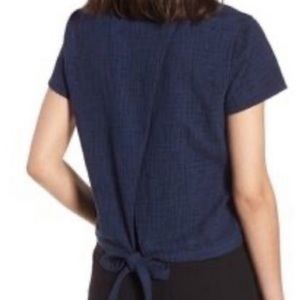 MADEWELL NAVY TOP